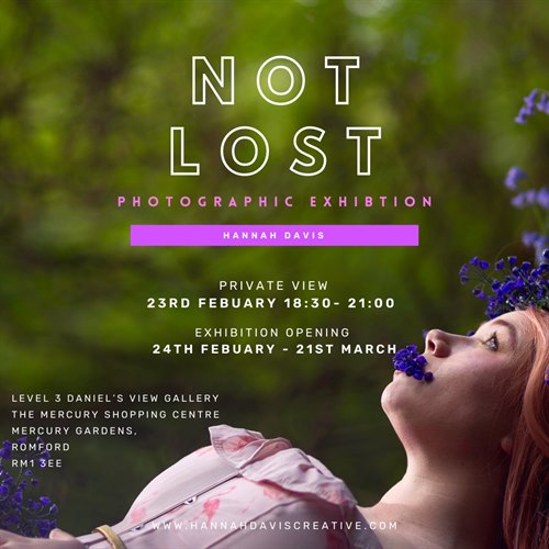 NOT LOST - Photographic Exhibition by Hannah Davis
